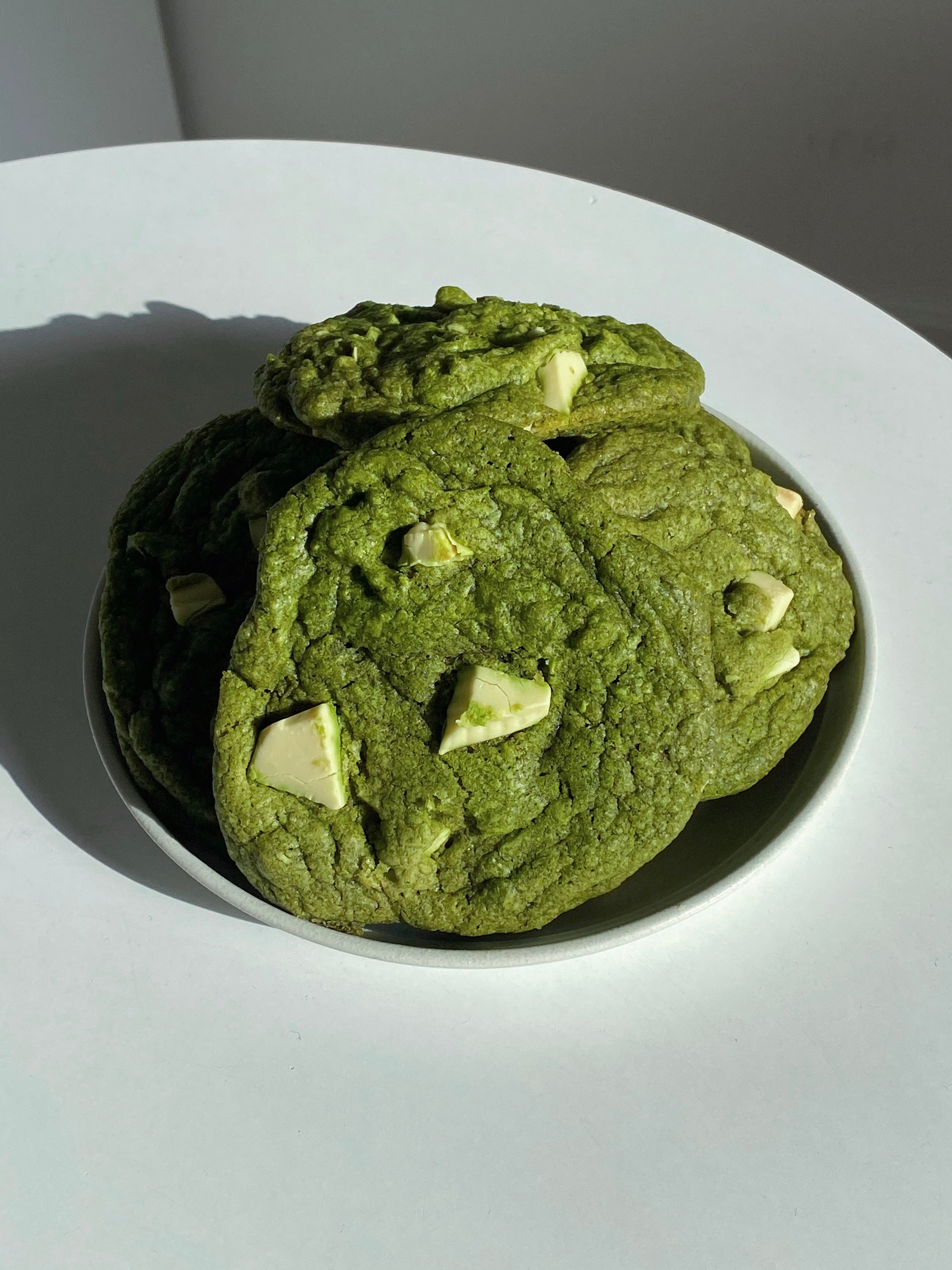 Matcha White Chocolate Cookies - Ceremonymatcha