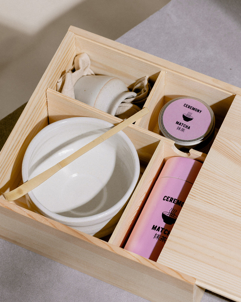 Matcha Whisk Set, Matcha Bowl and Whisk Set, Ceremonial Matcha Starter Kit,  The Perfect Matcha Kit for Japanese Matcha Green Tea Powder, Handmade
