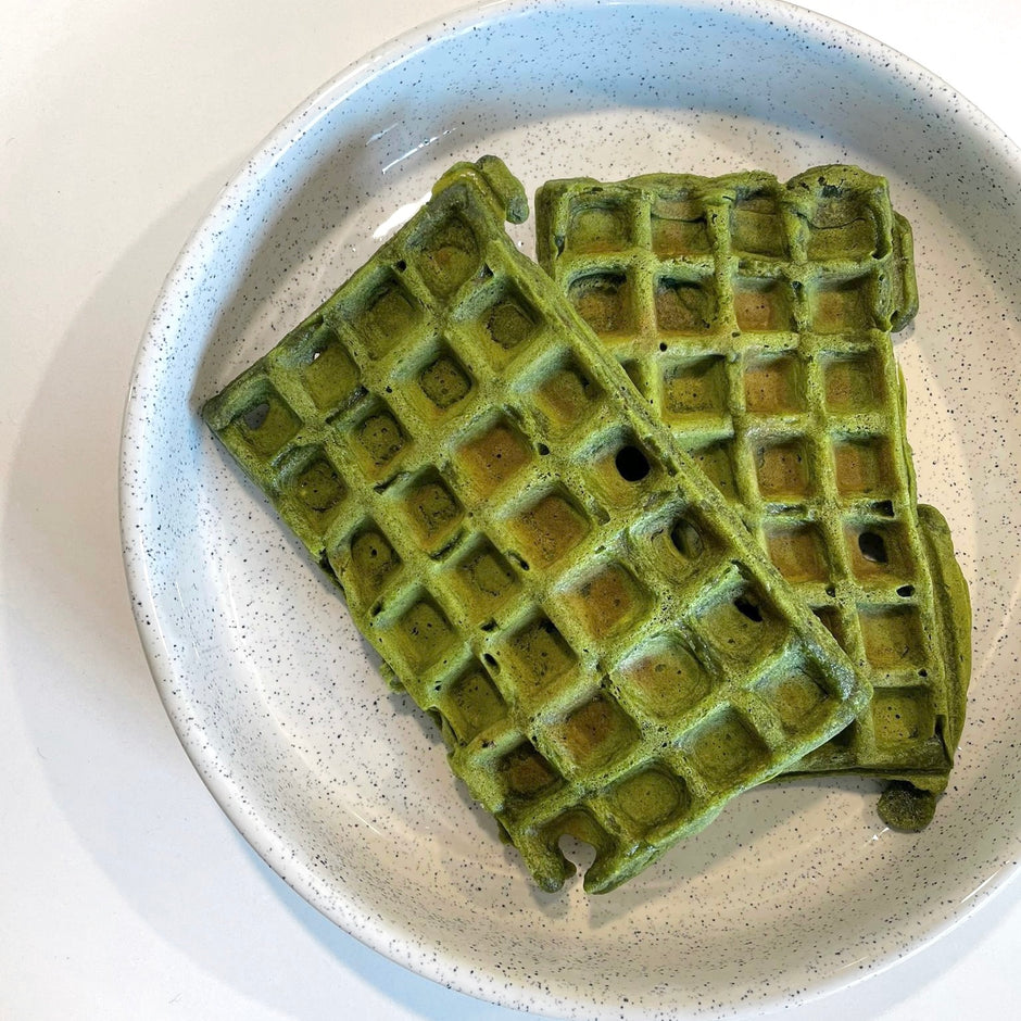 Matcha Mochi Waffle
