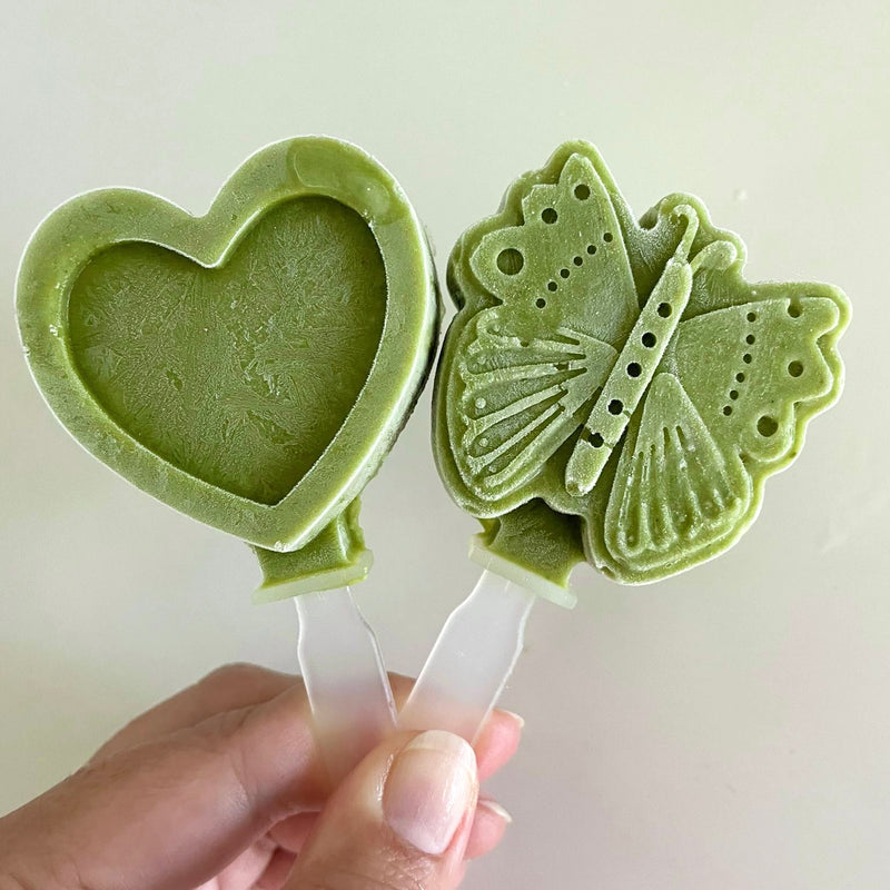 Vegan Matcha Popsicles