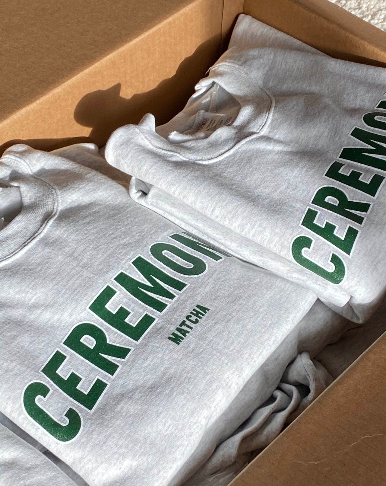 Ceremony College Sweater Green