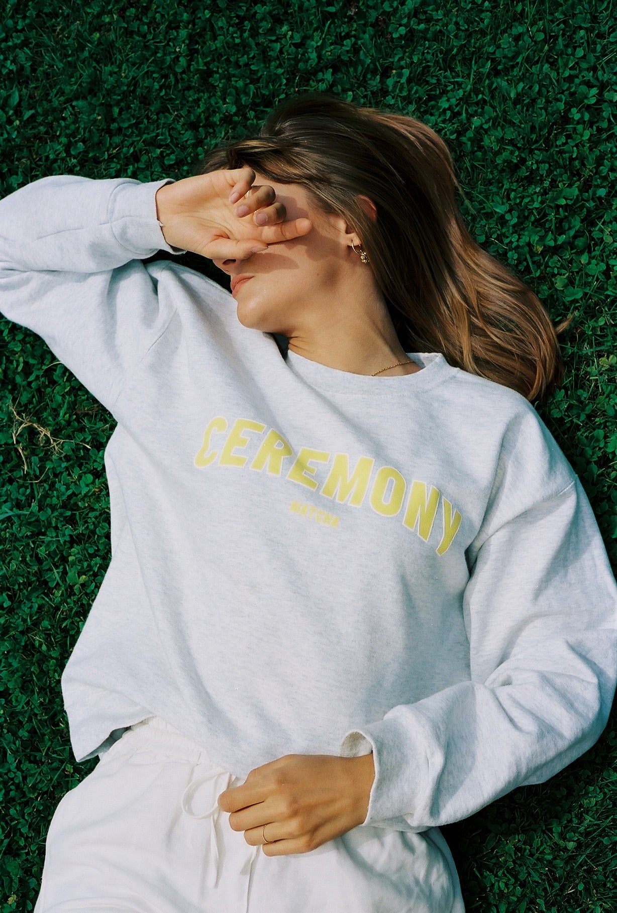 Ceremony College Sweater Yellow